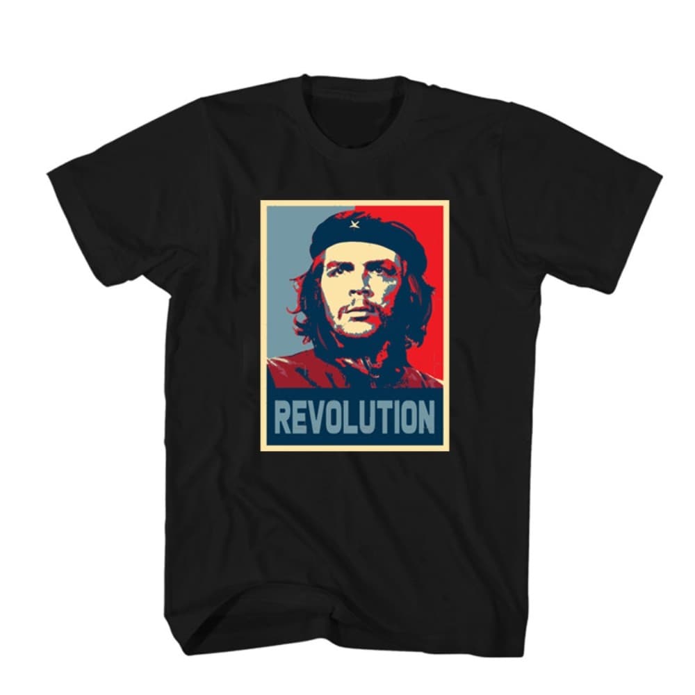 2026 Nova Camiseta Masculino Feminino Oversized Che Guevara Retrato Revolucionário Retrô Arte   Estilosa