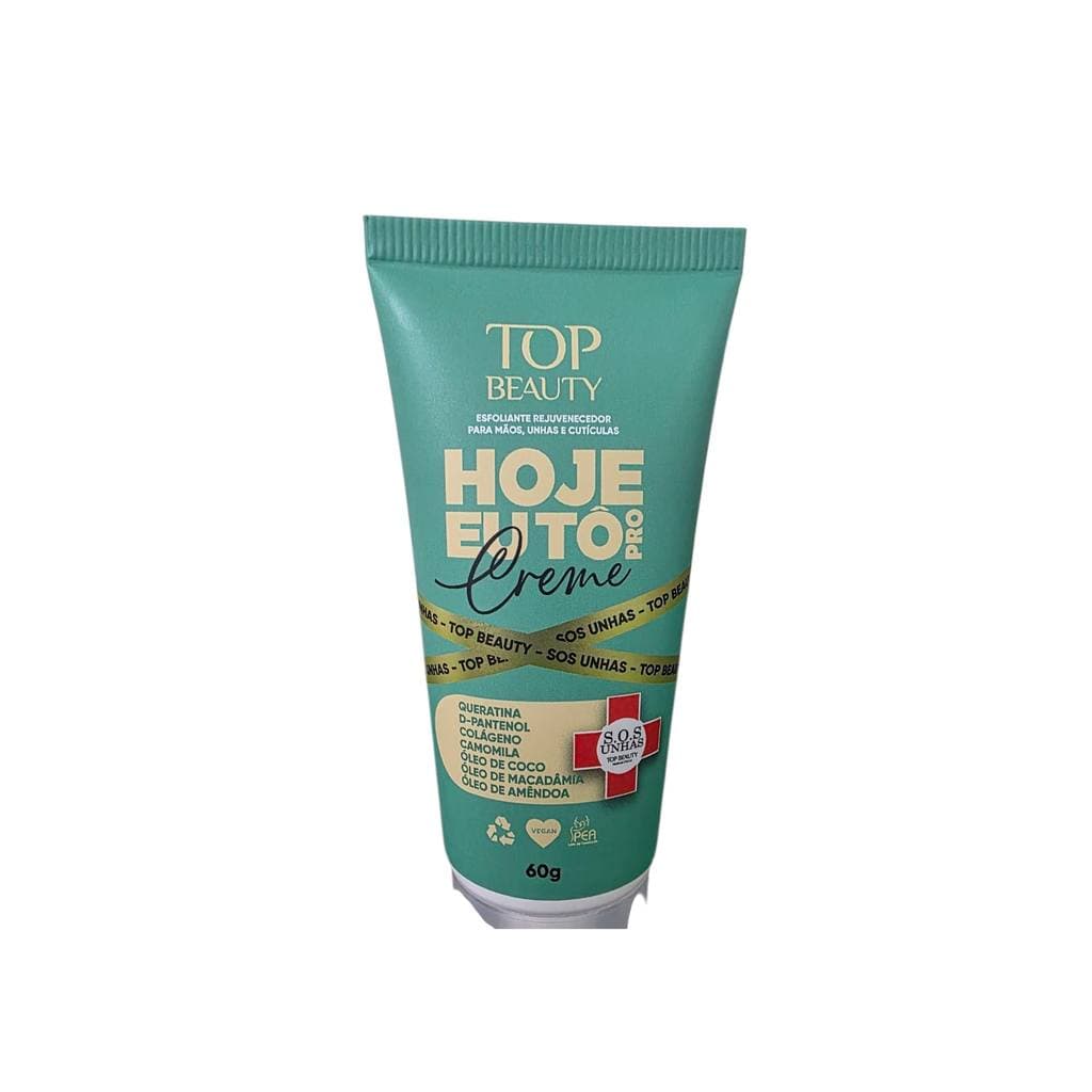 Creme Esfoliante Rejuvenecedor Top Beauty Hoje eu To Pro Creme 60gr
