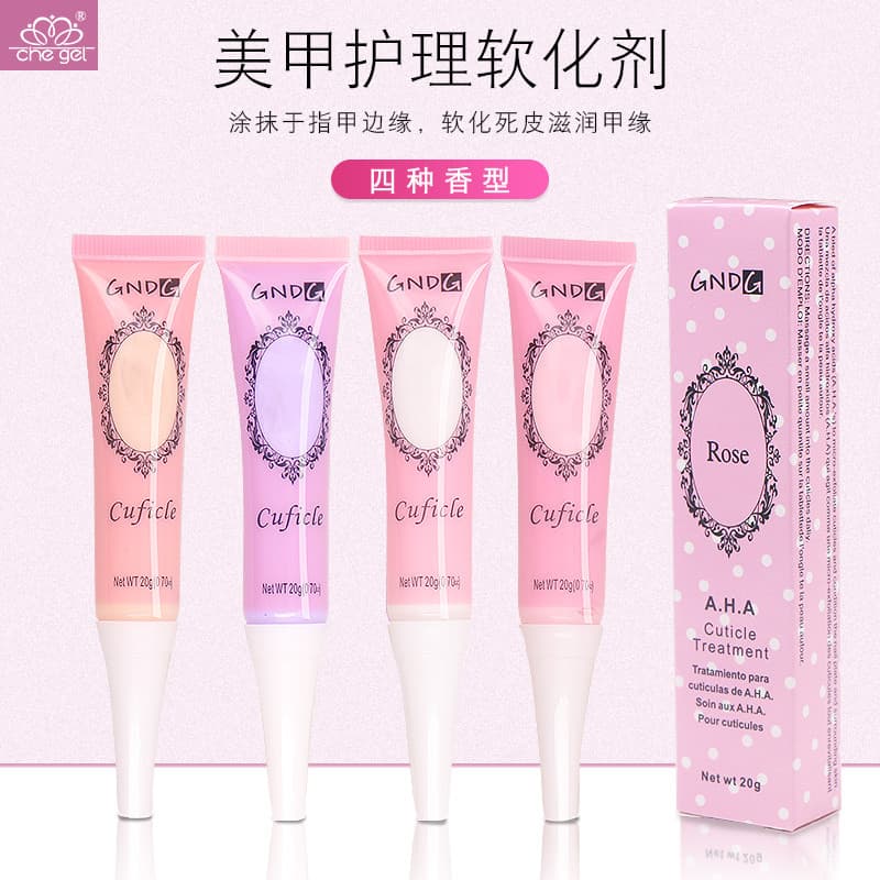 Ferramentas de manicure tipo Floral amaciante de pele morta cuidados com as unhas suprimentos Anti-farpa esfoliante 20g
