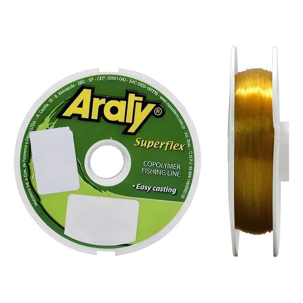LINHA ARATY OURO 0,25MM 9,2LB 100M CAIXA COM 20 UNIDADES