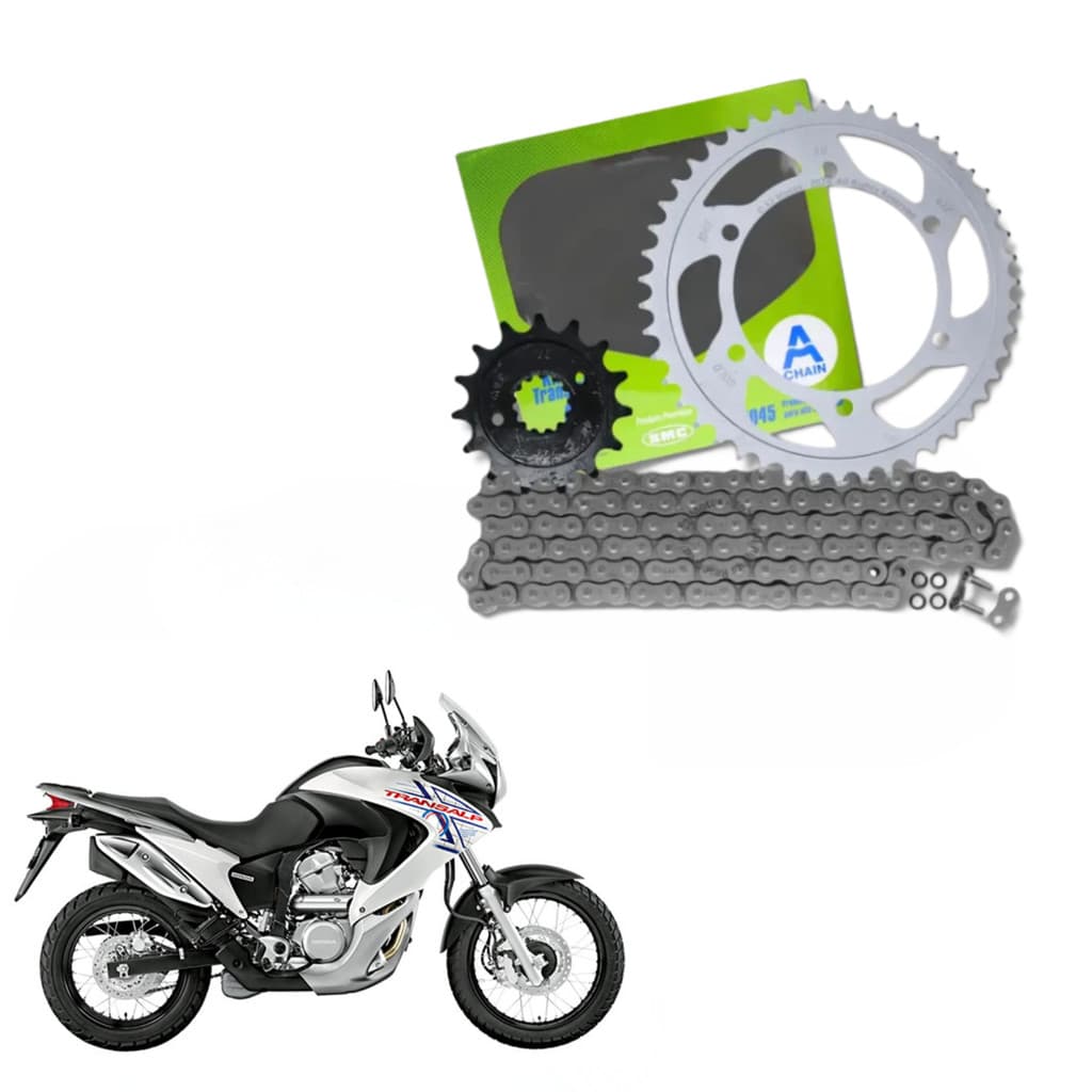 Relação Completa TRANSALP700 2008 a 2013 COM Retentor KMC Alta Qualidade Durabilidade