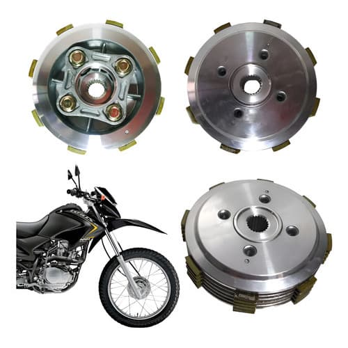 Kit Embreagem Completa Nxr 150 Bros 2006 2007 2008 2009 A 2015 Modelo Original