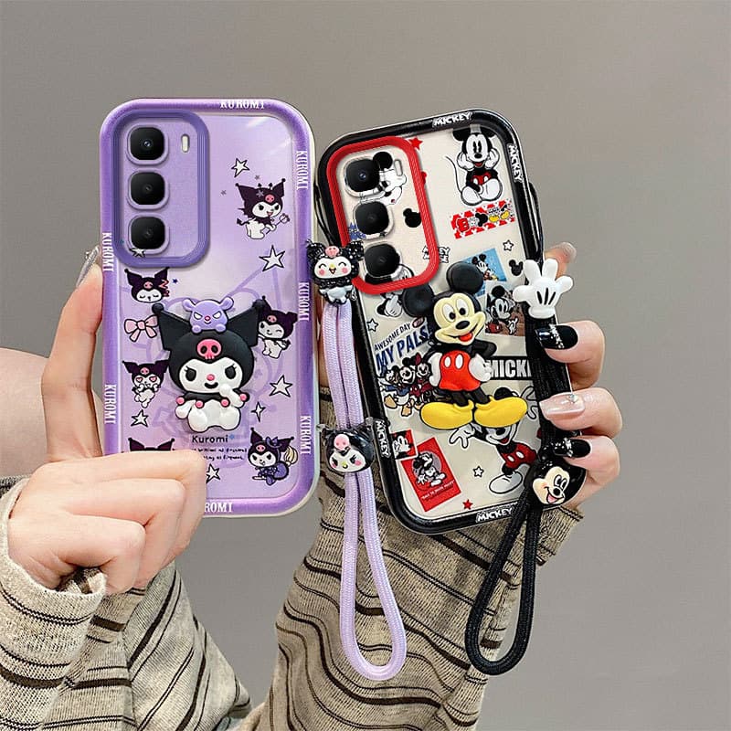 Infinix hot 50i 50 pro 60 60i 40 x6836 x6837 40i x6726b x6726 + tecno go 2025 1 2s 4g 5g Capa De Telefone Feminina Amort