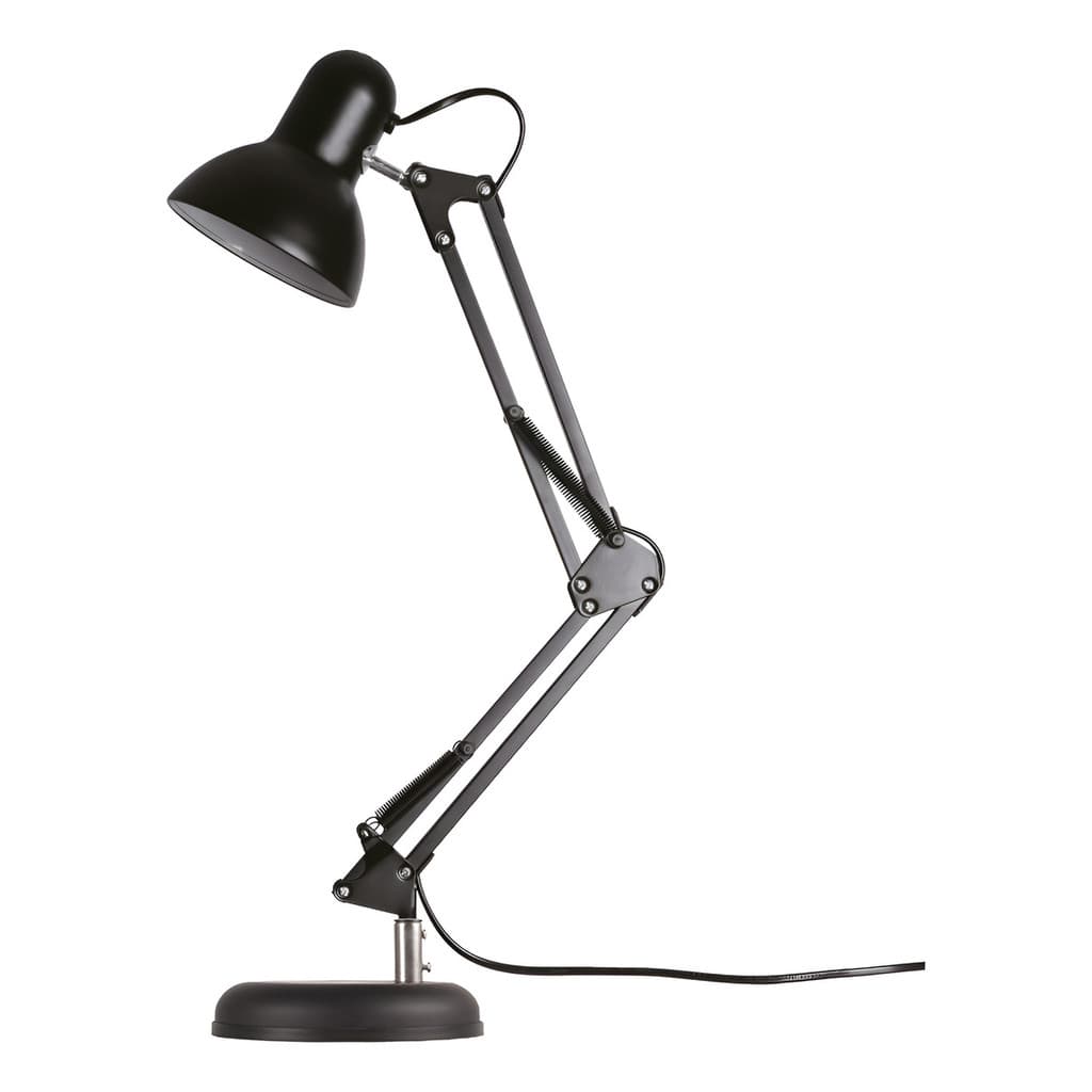 Luminaria Articulada Garra Base Home Office P/Lampada E27