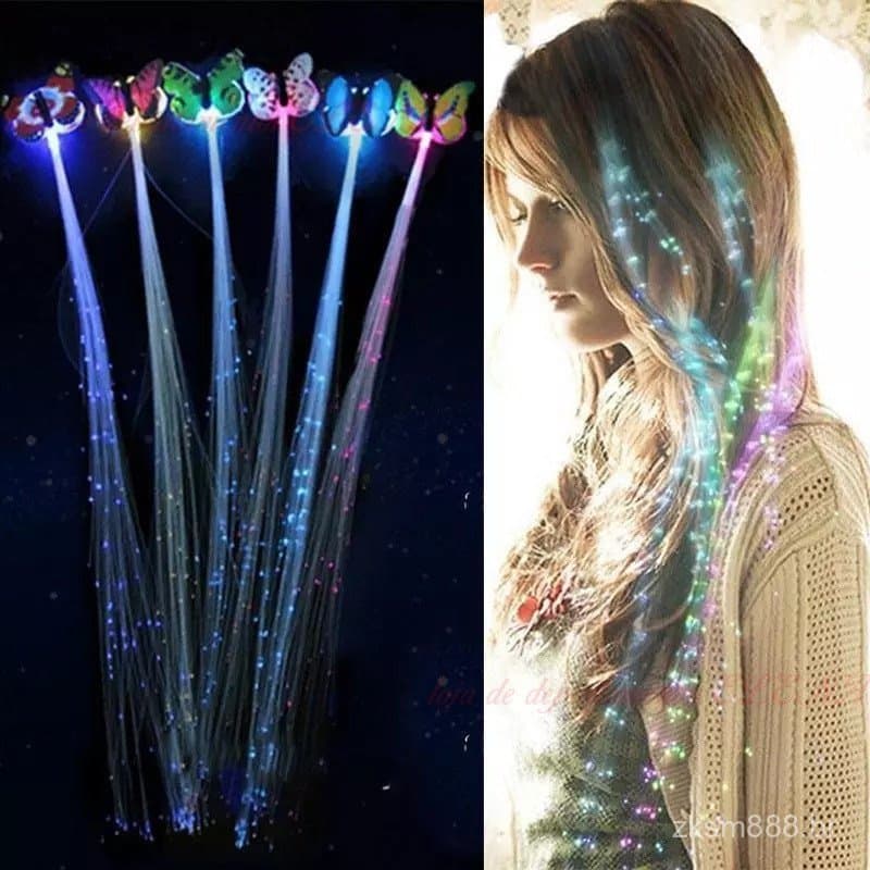 Acessórios de Cabelo LED Brilhantes / Brinquedos Criativos para Meninas