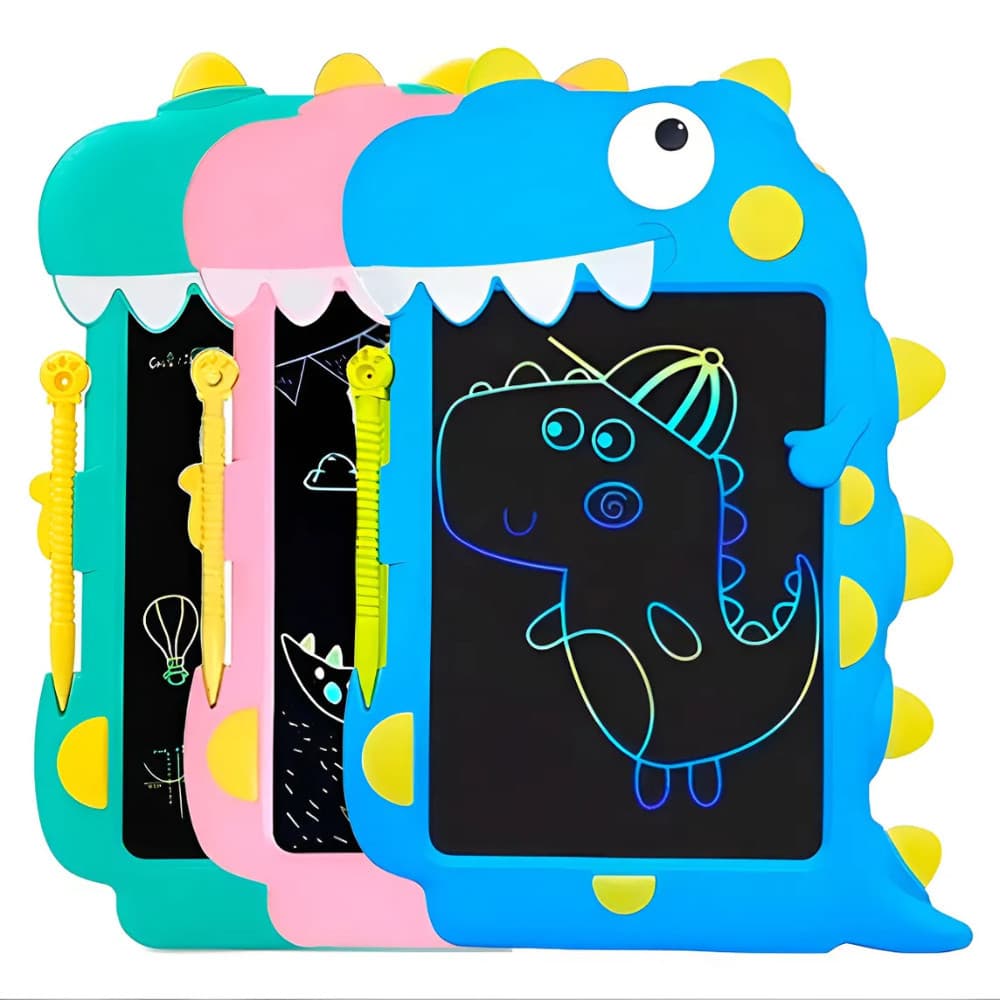 Lousa Mágica Para Desenhar Tablet Eletrônico Educativo Dinossauro