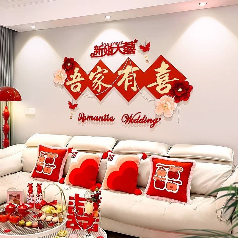 Sofá fundo parede decoração de casamento sala de estar feminina decoração de quarto de casamento novo quarto masculino p