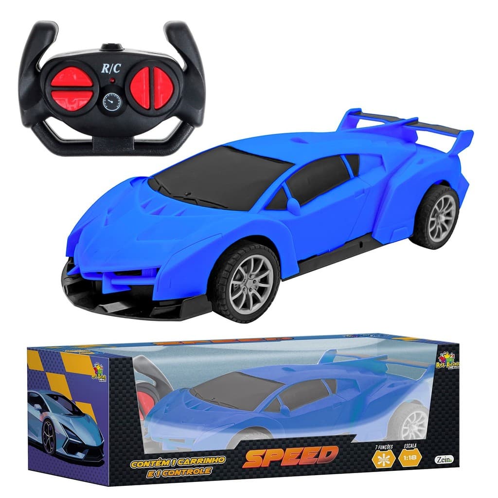 Brinquedo Carrinho de Controle Remoto Esportivo Lamborghini Para Crianças