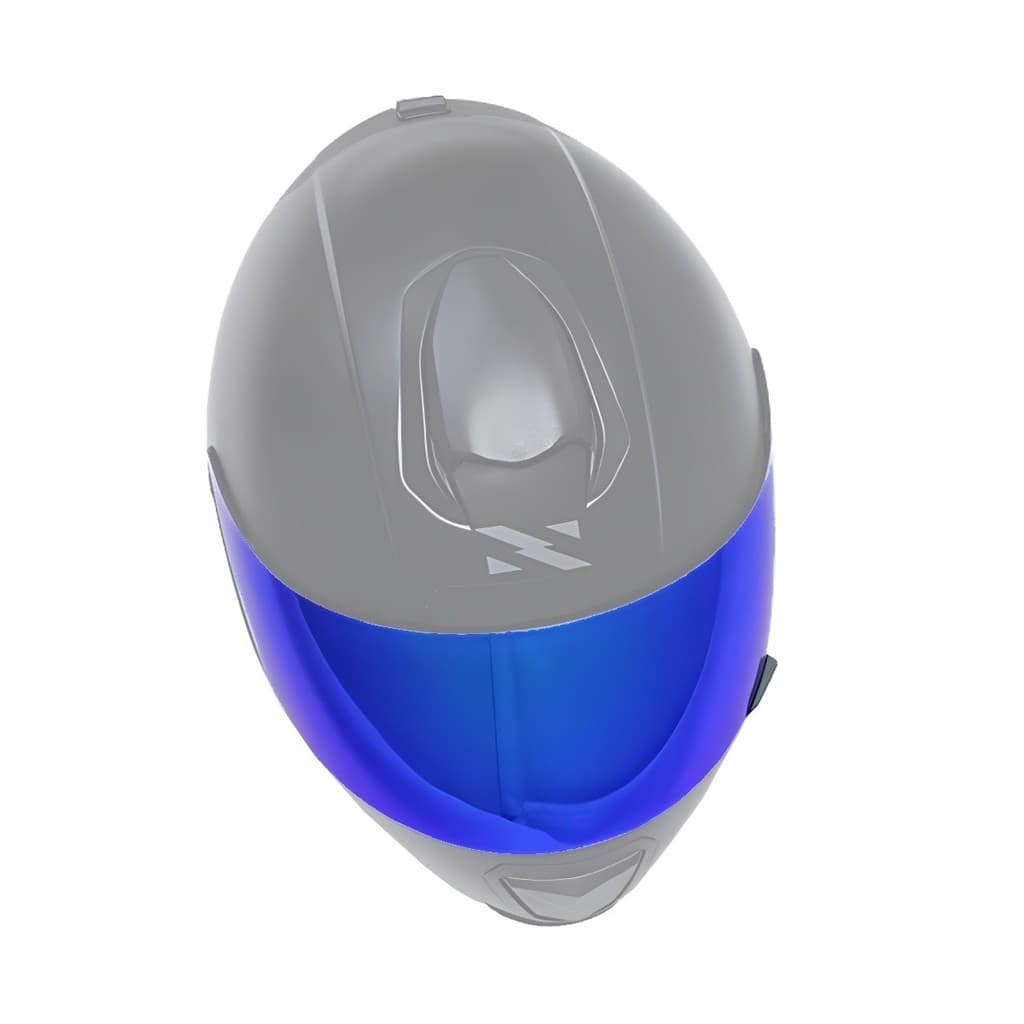 Viseira Capacete Norisk Ff391 Razor Revo Azul