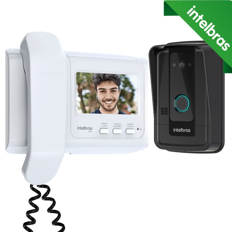 Vídeo Porteiro Interfone INTELBRAS IVR 4 Videoporteiro  IVR4