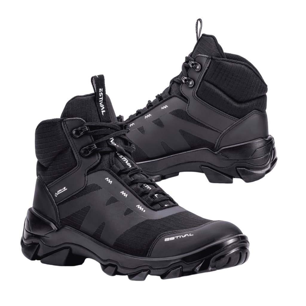 Bota De Segurança Hybrid Future ALL BLACK HB70001S1 Com Bico de PVC Biqueira Polipropileno
