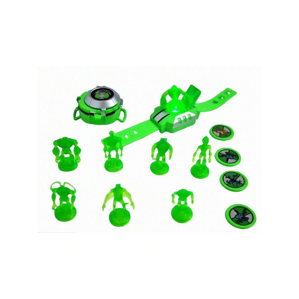 Relógio Ben 10 Omnitrix Omniverse C/ Luz E Som E 4 Aliens