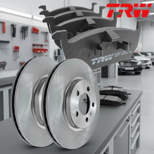 KIT FREIO DIANTEIRO DISCO HIPER FREIOS E  PASTILHA TRW VIRTUS POLO T CROSS NIVUS 1.0 1.4 TSI