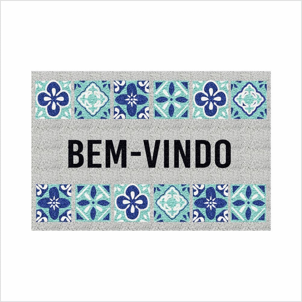 TAPETE BEM VINDO, TAPETES DIVERTIVOS E DECORATIVOS.
