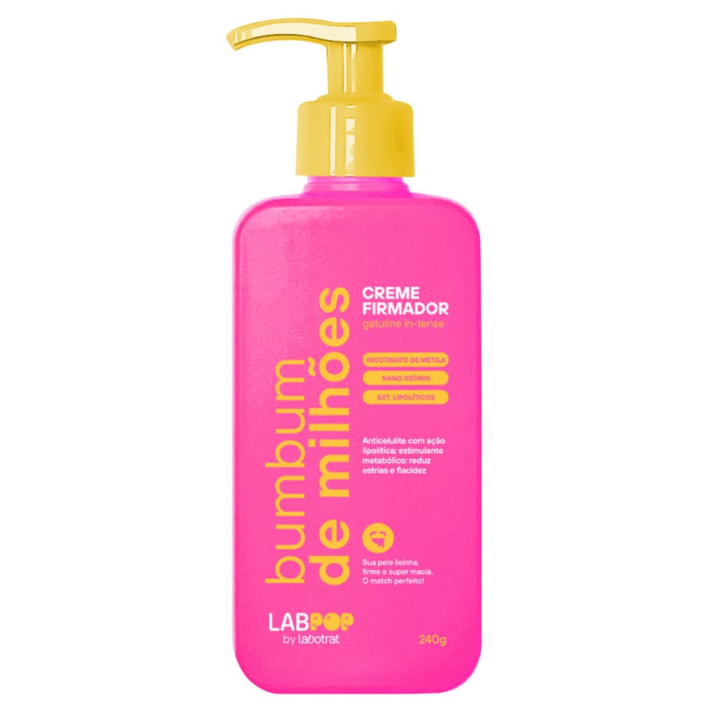 Creme Firmador Bumbum De Milhões Labotrat Anti Celulite Estrias E Flacidez Profissional 240g