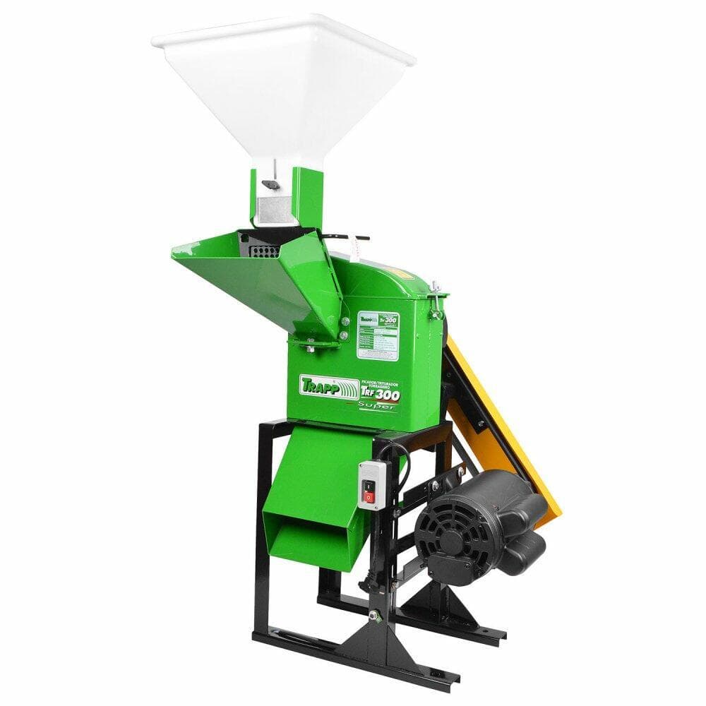 Picador Triturador Forrageiro com Motor 2,0cv Monofasico 10 martelos Trapp TRF 300 Super Bivolt