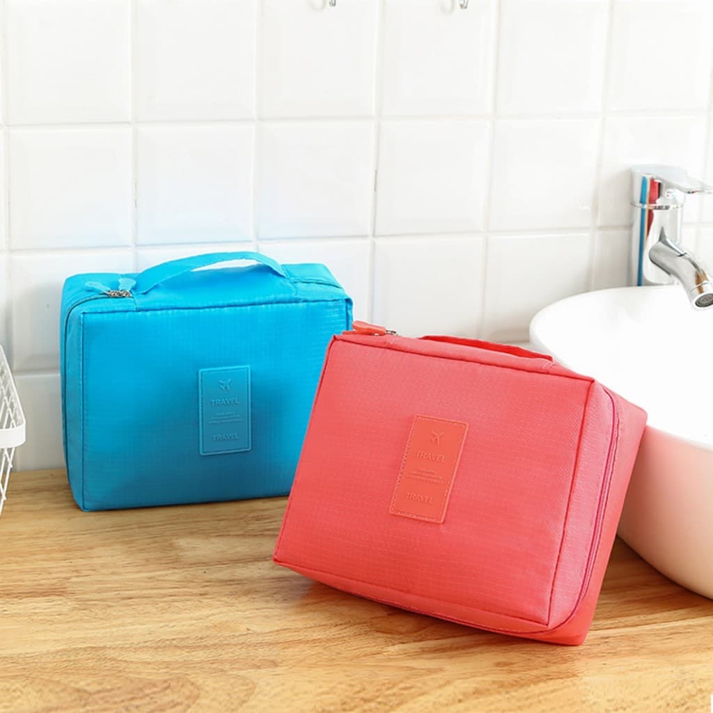 Bolsa Necessaire De Viagem Organizador Para Maquiagem Com Divisória YB-923 yobel