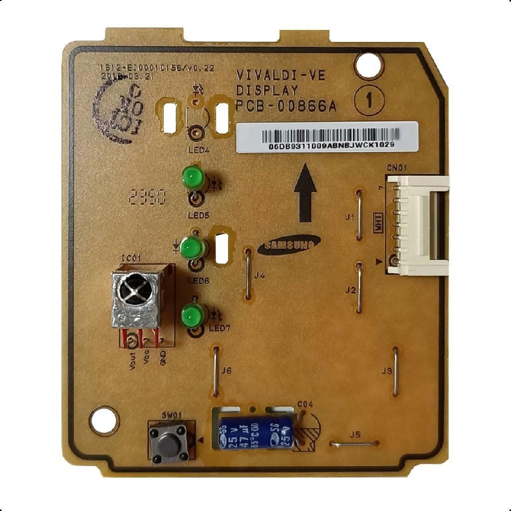 Placa Receptora Ar Condicionado Samsung Original 9000 12000 Couto