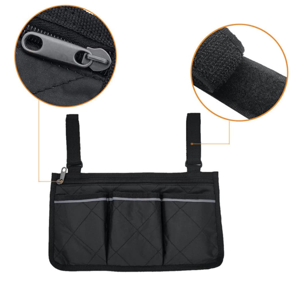 Bolsa Cadeira De Rodas Porta Objetos Organizador Universal