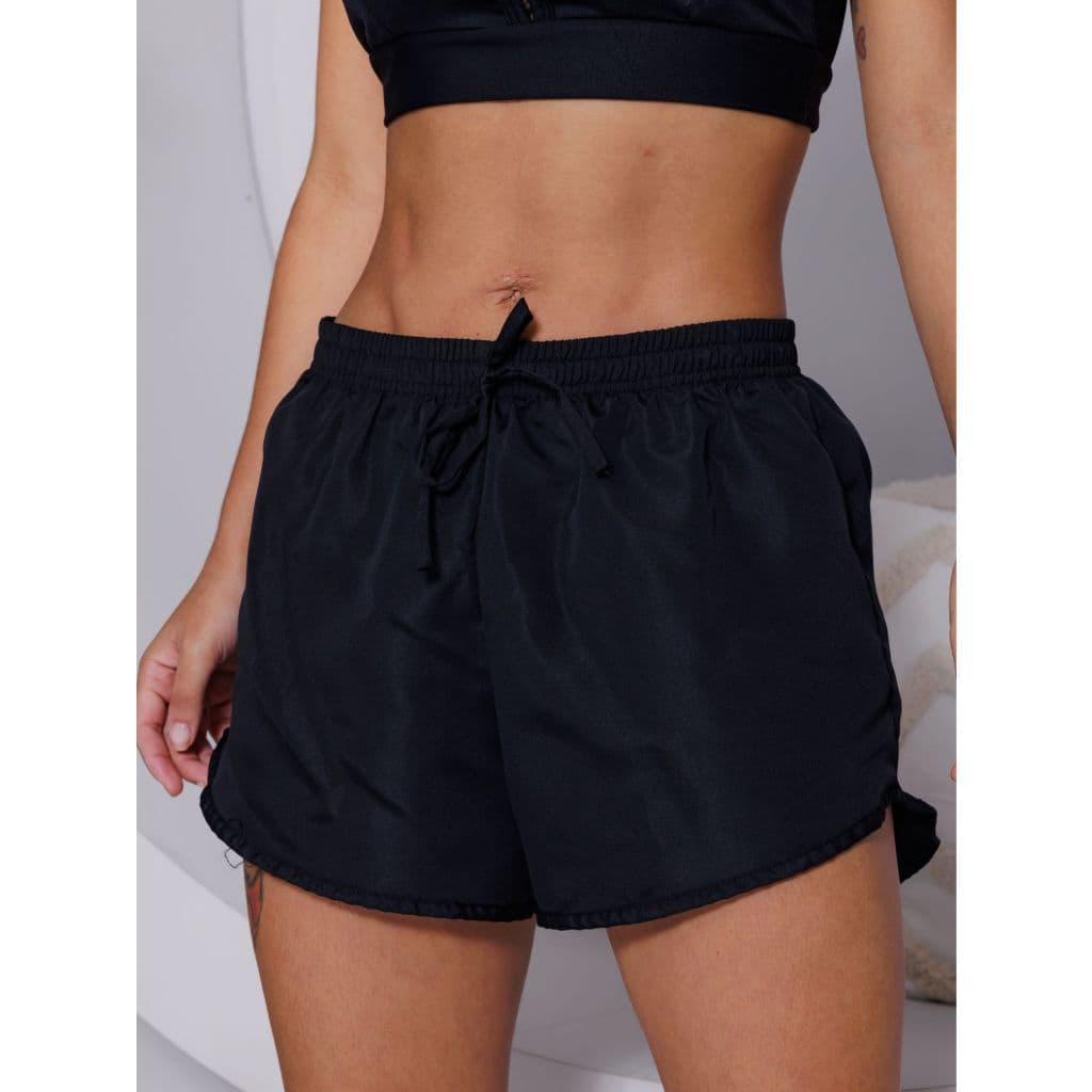 Short Tactel Feminino Moda Praia Clube Parque Tecido Leve P ao G4