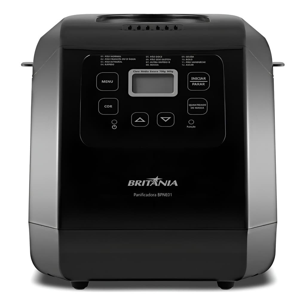 Panificadora Britânia Digital 12 Programas 3l Bpne01 110v