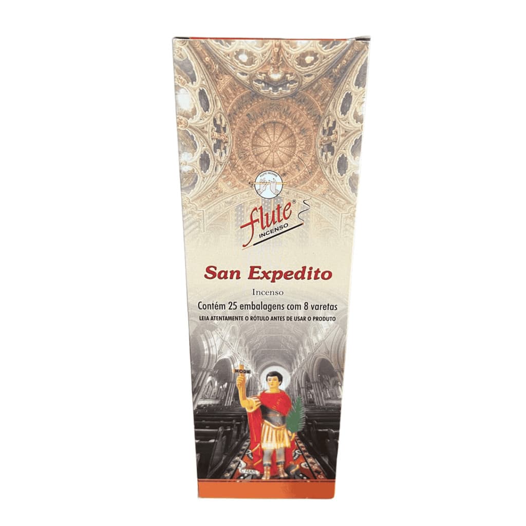 Incenso Santo Expedito Flute Cx Com 200 Varetas