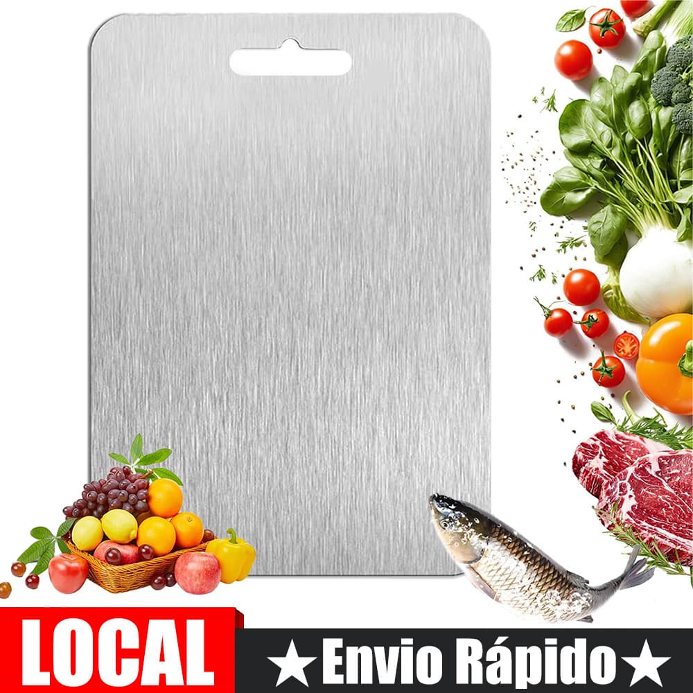 Tábua de corte Tábua de corte de cozinha Tábua de corte de vegetais Tábua de corte de carne Tábua de corte de aço inoxid