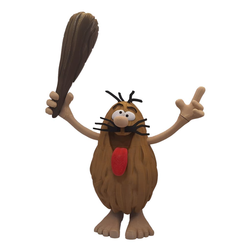 Boneco Action Figure Capitao Caverna E Caverninha 31 Cm V1