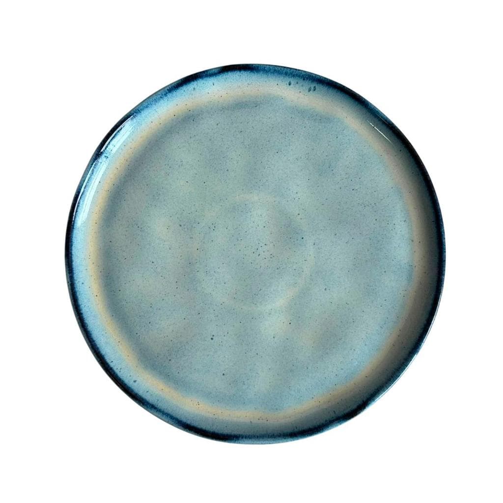 Prato Sobremesa Cerâmica Stoneware Bio Glacier 21,5 cm - 1 unid.