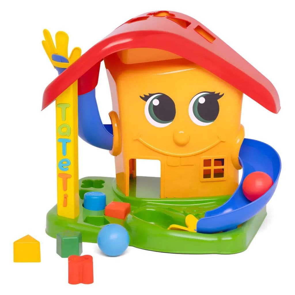 Brinquedo Bebe Casinha De Atividades Didatica Divertida Play House Tateti