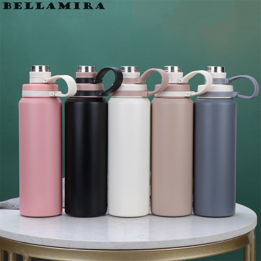 Garrafa Térmica Com Canudo 800ml Garrafa Espacial Quente & Frio Com Isolamento Térmico De Grande Capacidade