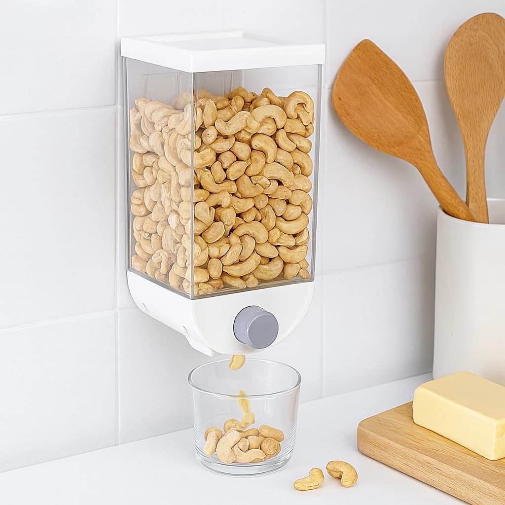 Organizador Dispenser Suspenso Parede 1500ml Cozinha Banheiro Dosador Sabao Detergente Shampoo