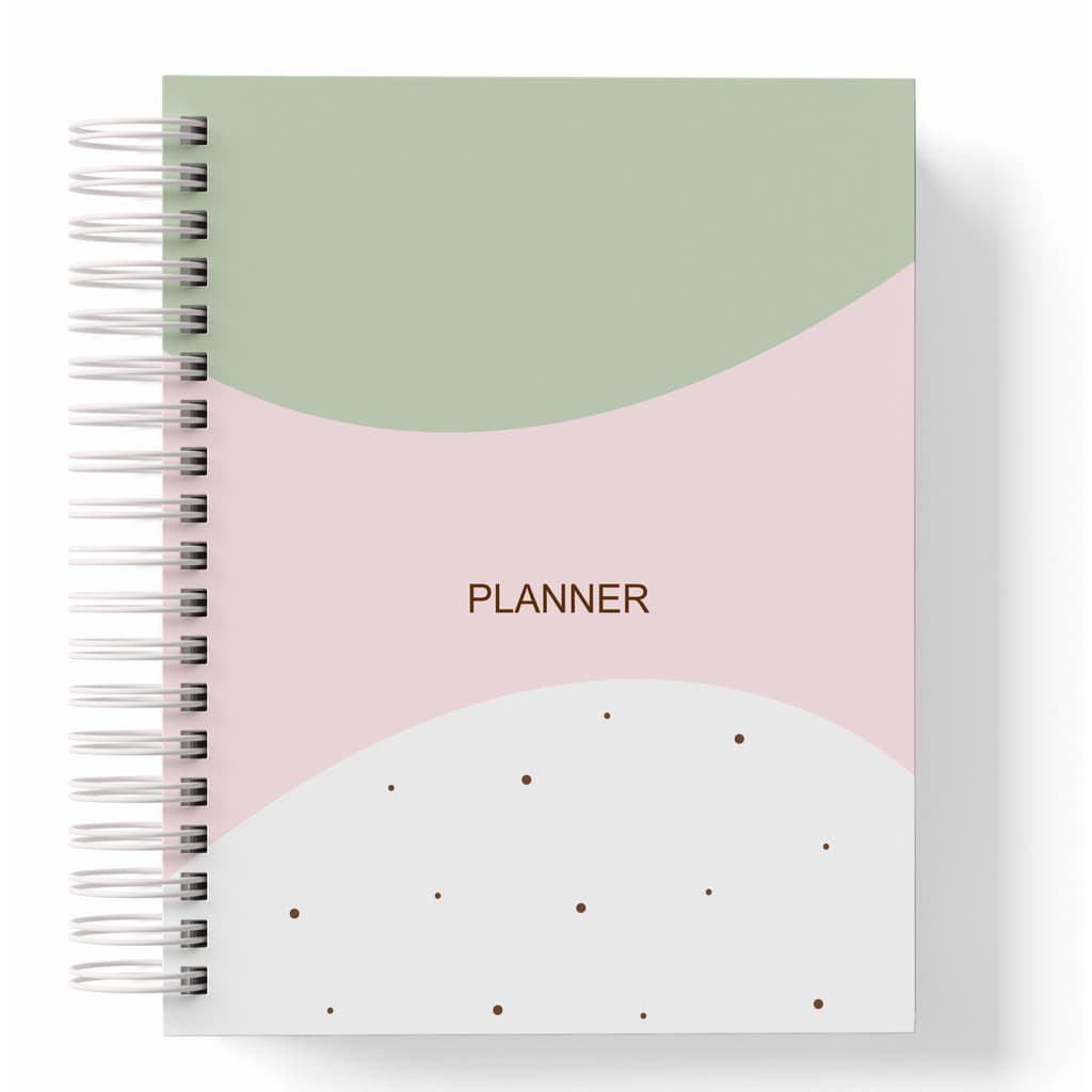 Planner 2027 datado Com Planejamento Semanal em Box- Coleção Florecer