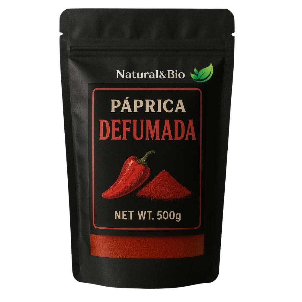 Paprica Defumada 500g Natural&Bio PTempero Gourmet 100% Natural Sem Conservantes