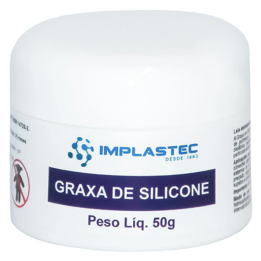 Graxa de Silicone Dieletrica Para Pinça de Freio de Moto 50g