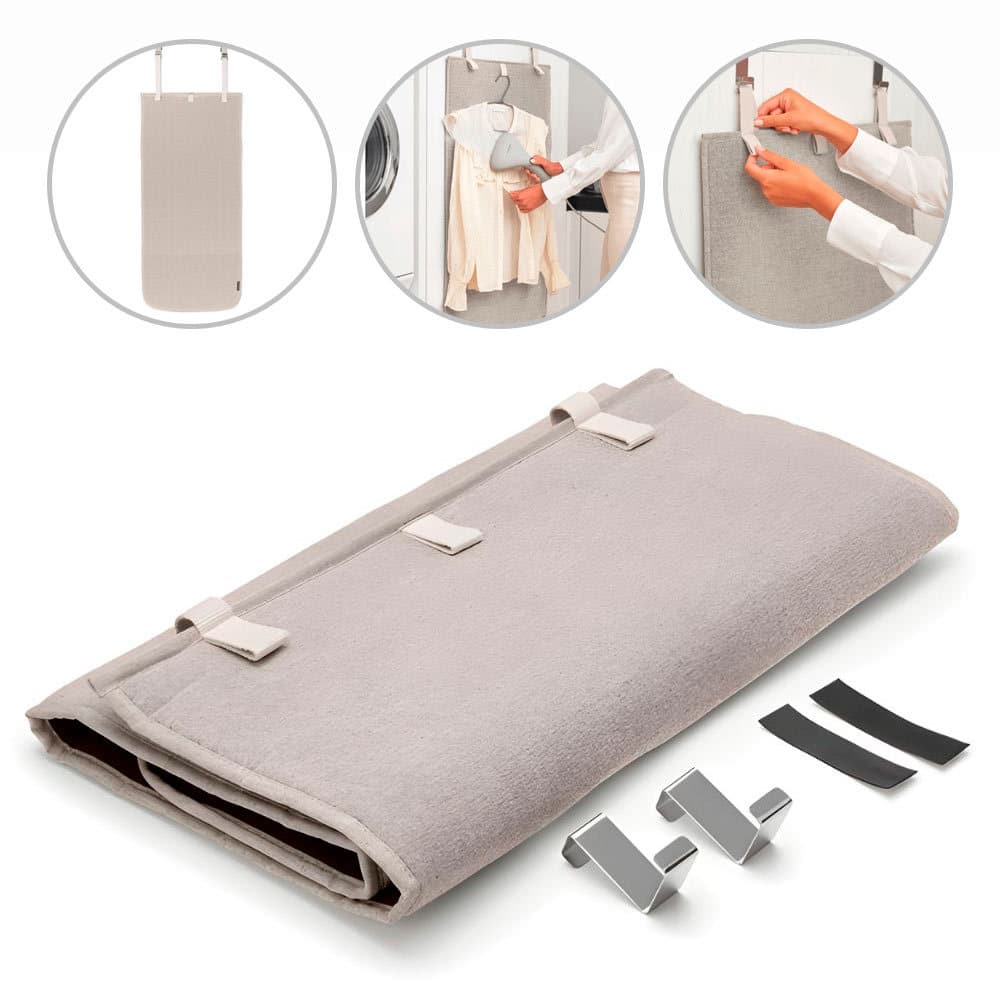 Tábua de Passar Vertical para Vaporizador de Roupas Brabantia Cinza