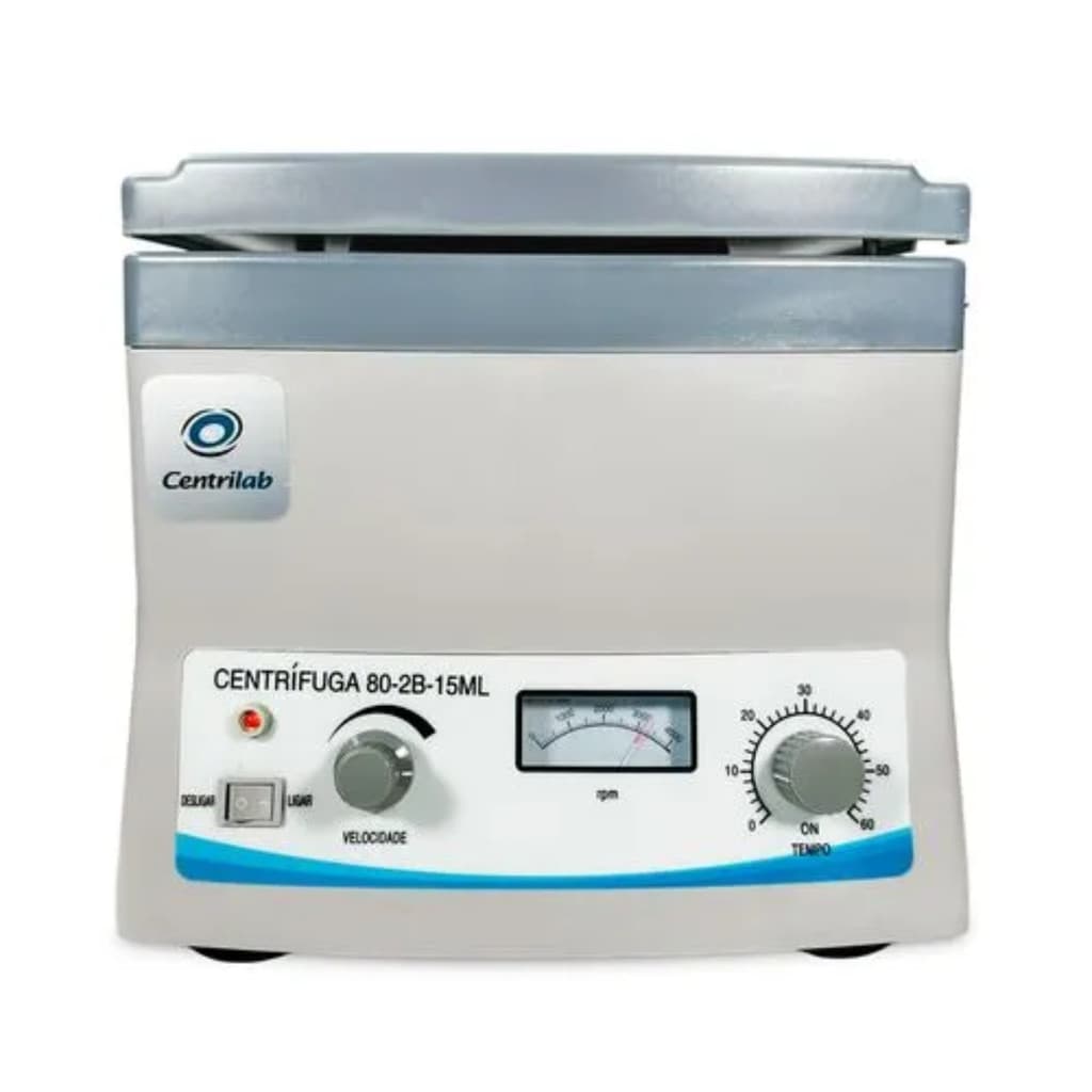 Centrífuga Analógica 12x15mL, 80 2b 110V ou 220V laboratório profissional análises clínicas pesquisa científica