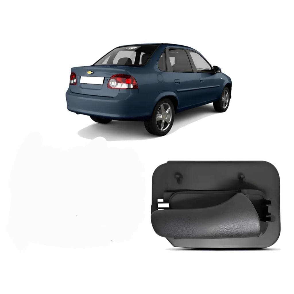 Maçaneta  Interna  Traseira Direita  Corsa 94 a 2002  e Corsa Classic Todos  Cor Preta