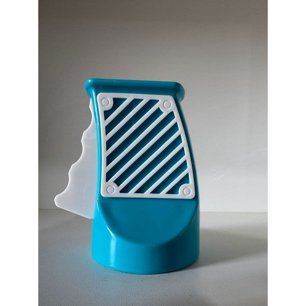 Abridor de Latas Impresso em 3d, Abridor de Latas Com Uma Mão - Azul Turquesa Com Branco