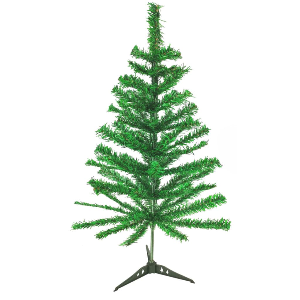 Árvore De Natal Pequena 60cm Verde Tradicional 50 Galhos Natal Decoração