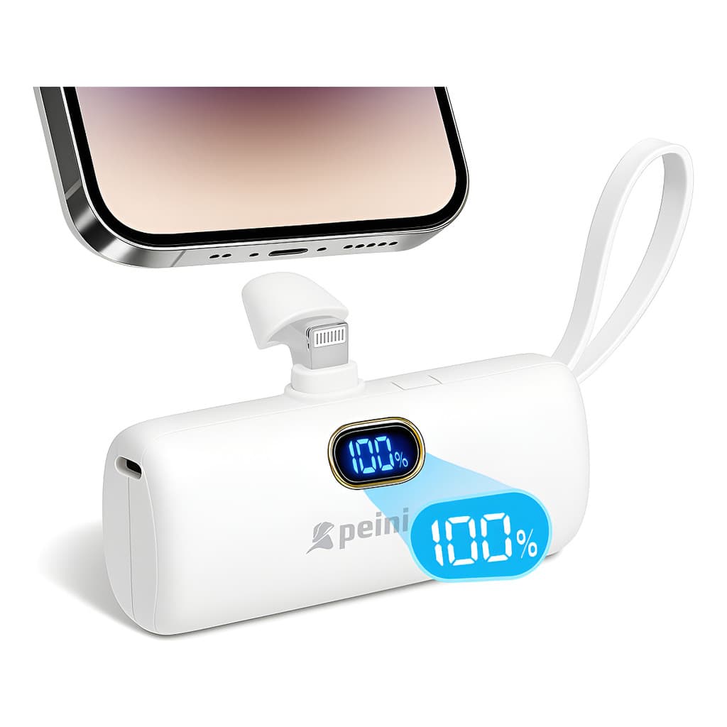 Carregador Portátil 5000mah - Branco