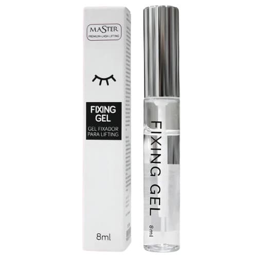 Gel Fixador Fixing Gel Master 8ml Cola Para Lash Lifting Cílios Adesivo Pad Retenção Fortalecimento