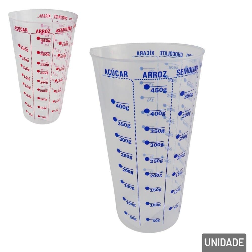 COPO MEDIDOR DE PLÁSTICO 570 ML