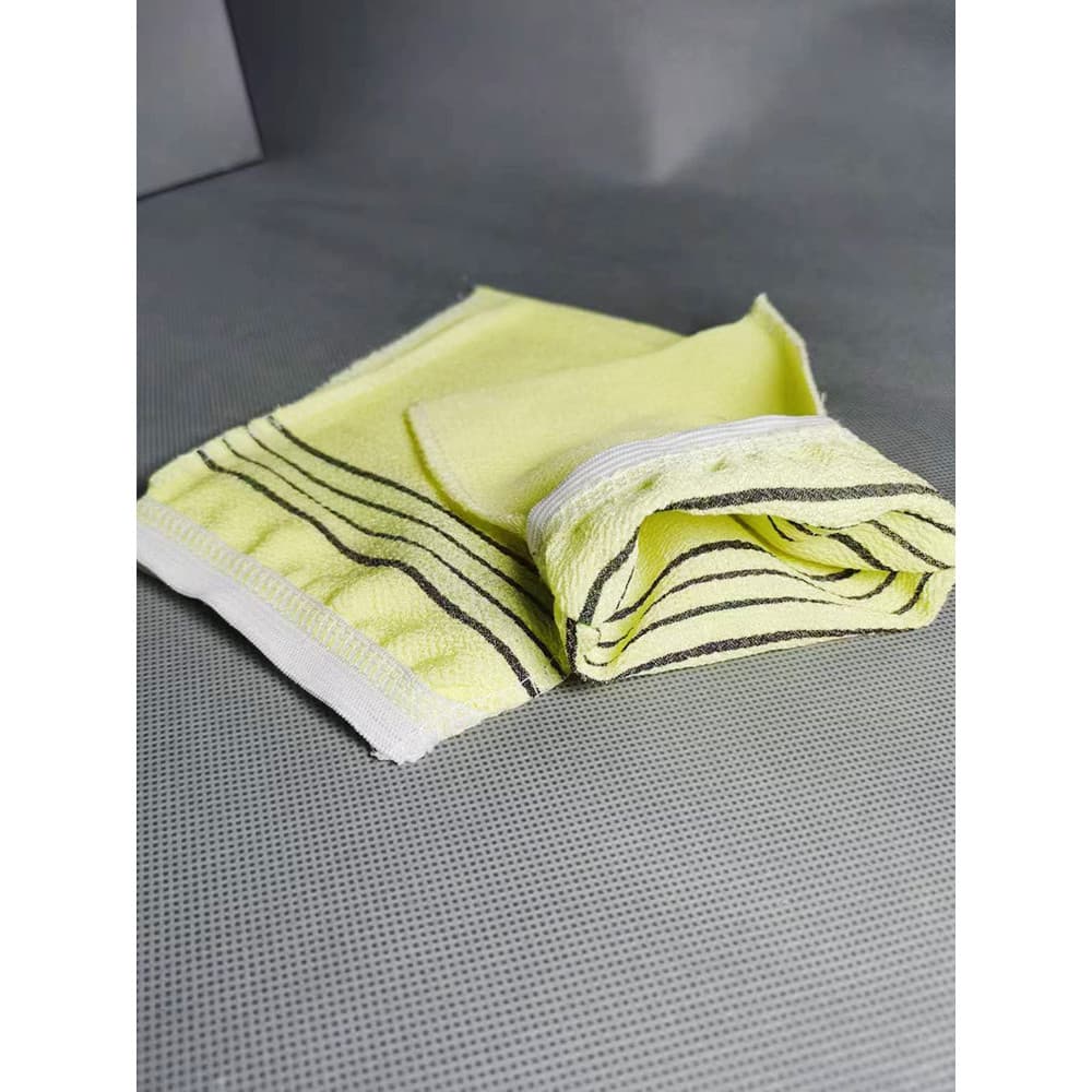 Toalha de banho para esfregar areia fina de camada única, banho para esfregar não machuca toalha de banho cinza, estilo