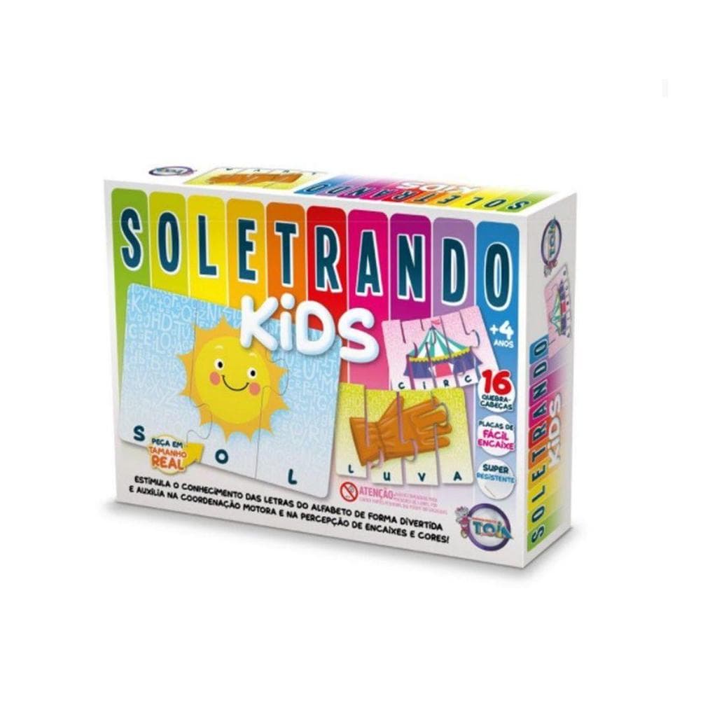 Jogo Soletrando Kids - Toia
