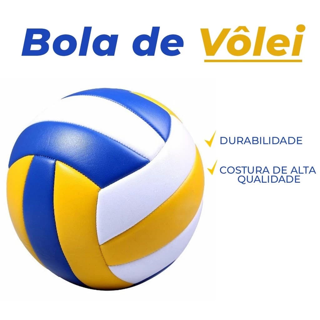 Kit Com 3/5/10 Peças Bola De Vôlei De Praia e Quadra -Enviado Cor Aleatório