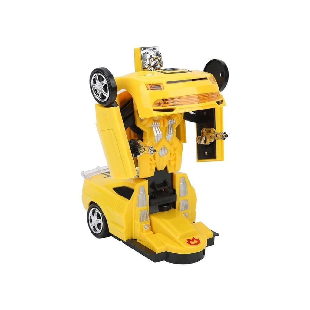 Carrinho Camaro Bumblebee Vira Robo Transformer brinquedos robos