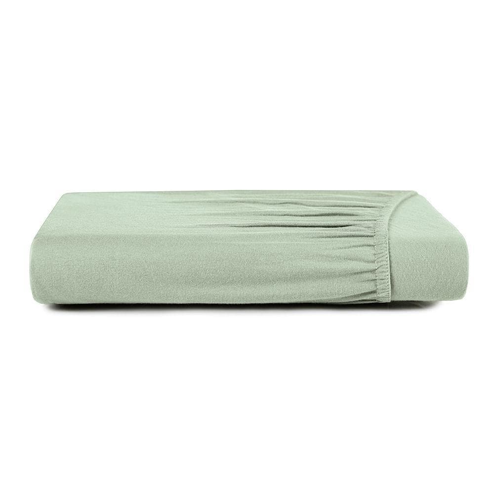 Lençol com Elástico Casal Altenburg Cetim 300 Fios Verde