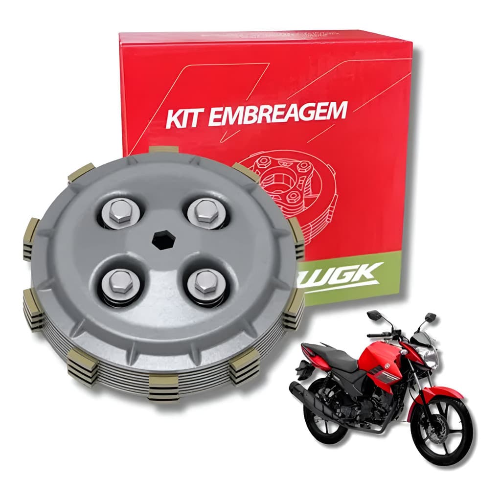 Kit Embreagem Completo Factor 150 Fazer 150 Crosser 150 Wgk