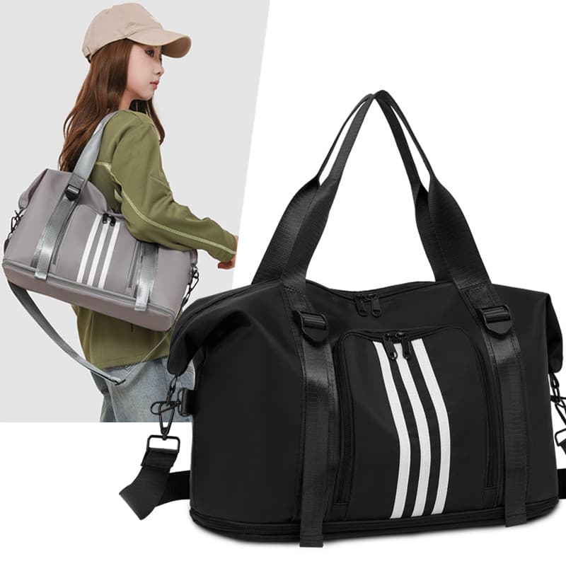 Bolsa de viagem de curta distância, bolsa de bagagem de grande capacidade, esportes, natação, academia, negócios, viagem